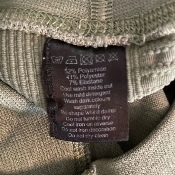 ALPHALETE Halo High Rise Compression Leggings in Sage Green Size S - Picture 8 of 11